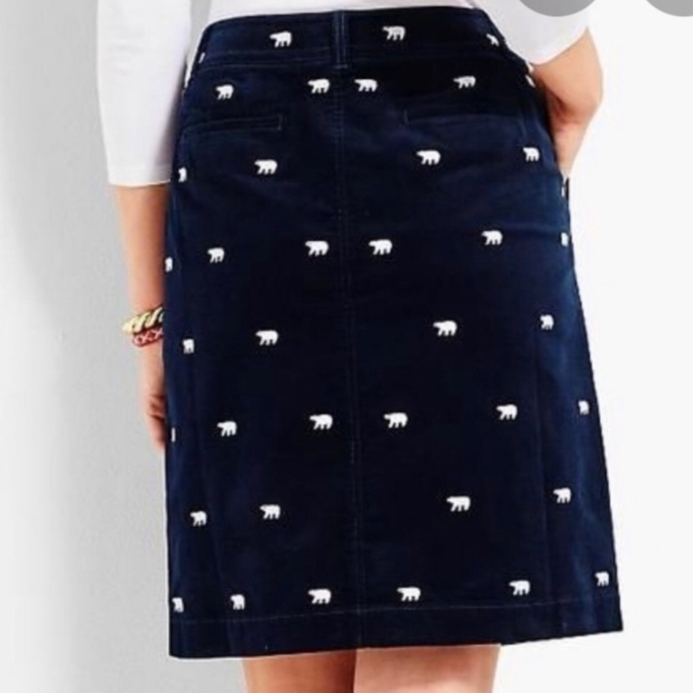 Talbots Polar Bear Skirt